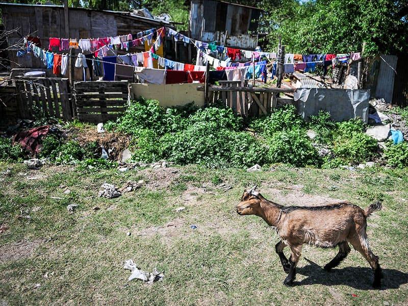 Los vecinos del asentamiento San Miguel “estaríamos dispuestos a la compra de estos terrenos”, dijo su vocero, José Luis Ledesma
