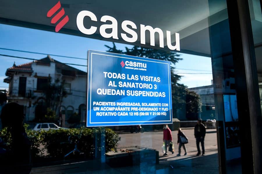 Sanatorio del Casmu en la calle Garibaldi de Montevideo. Foto: Javier Calvelo / adhocFOTOS