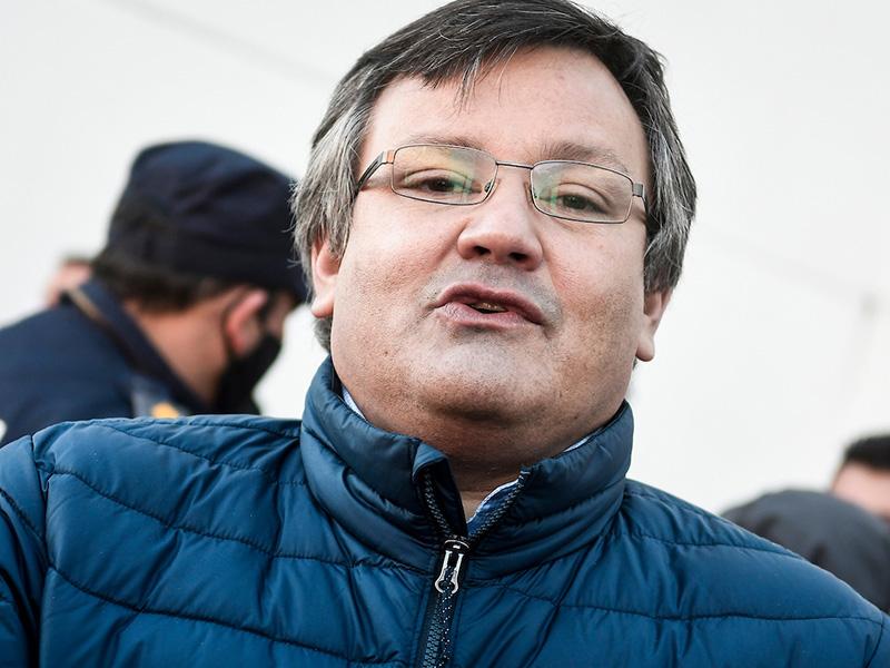 Santiago Gonzalez, director de Convivencia y Seguridad Ciudadana, en la Carcel de Santiago Vázquez en Montevideo. Foto: Javier Calvelo / adhocFOTOS