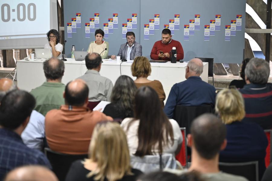 Secretariado Ejecutivo ampliado del Frente Amplio, de noviembre de 2023. Foto: Frente Amplio.