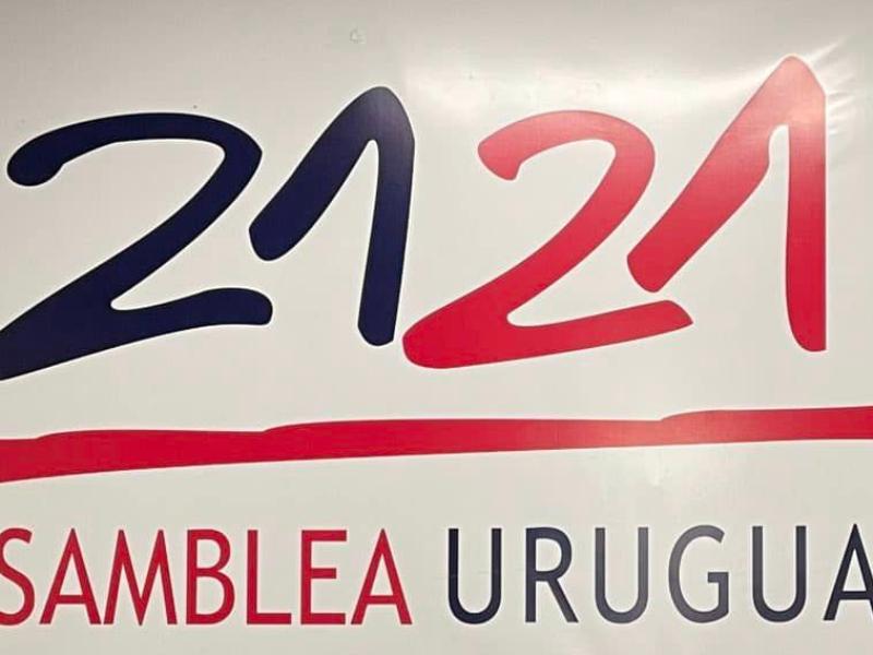 Logo de Asamblea Uruguay. Foto: Facebook de Asamblea Uruguay.