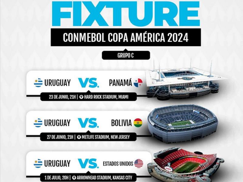 Dónde ver los partidos de Uruguay en la Copa América 2024. Foto: Asociación Uruguaya de Fútbol.