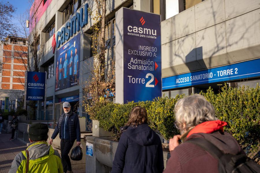 Policlínico 8 de octubre del CASMU. Foto: Ricardo Antúnez / adhocFOTOS