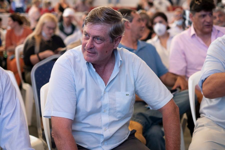 Guillermo Besozzi, durante el congreso del sector Alianza Nacional, en Montevideo. Foto: Pablo Vignali / adhocFOTOS