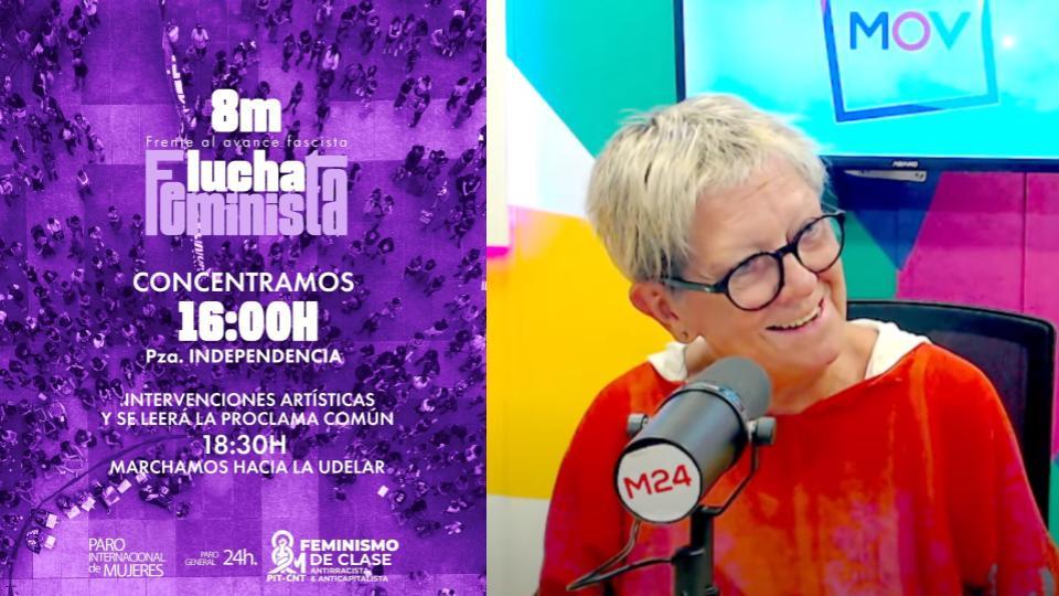 Ante el avance fascista, lucha feminista: la consigna de este 8M
