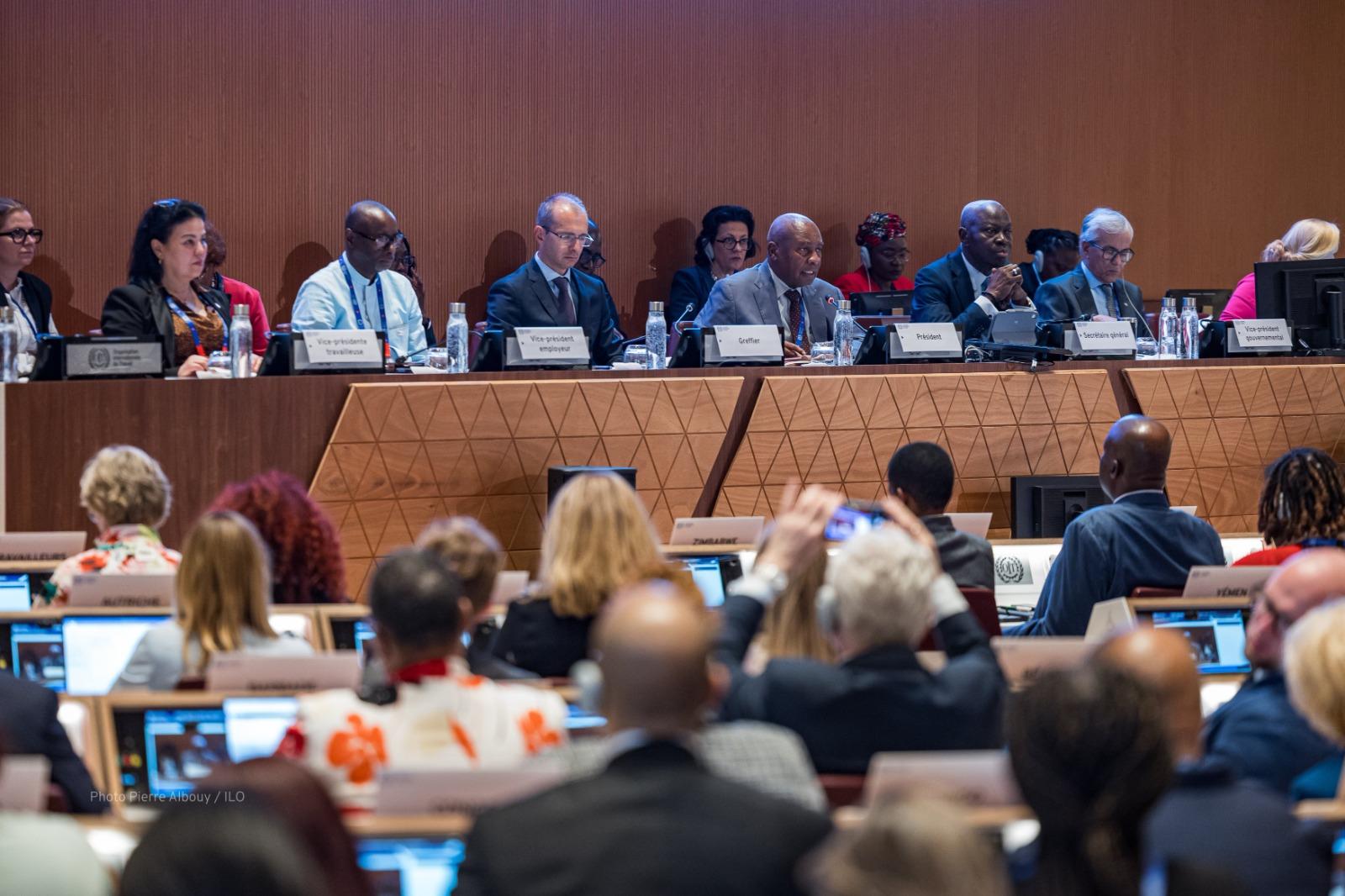 El ministro Castillo fue elegido vicepresidente de la Conferencia Internacional del Trabajo de la OIT