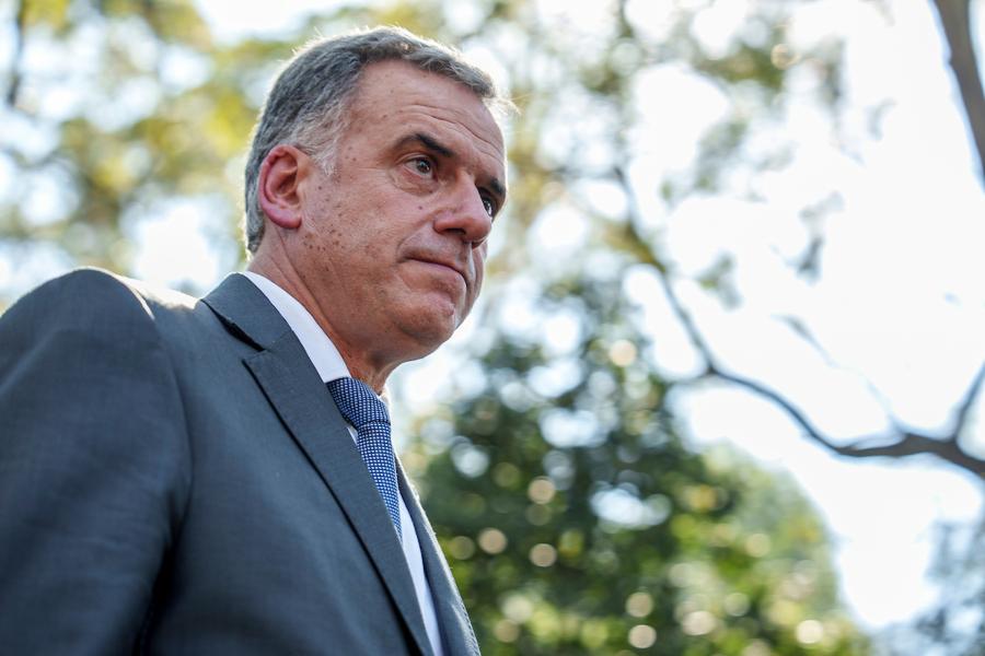 Yamandú Orsi. Foto: Mauricio Zina/ adhocFOTOS