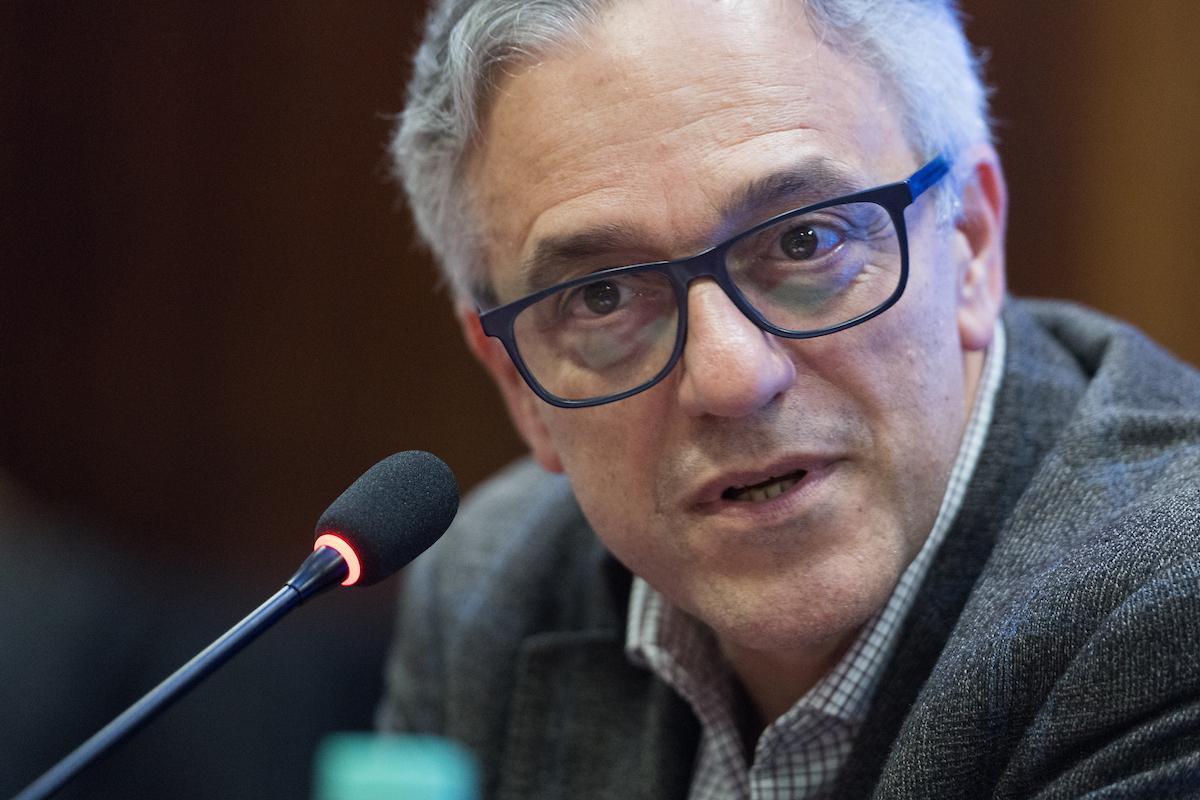 El director de la OPP Rodrigo Arim. Foto: Santiago Mazzarovich / adhocFOTOS